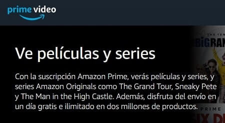 alternativas a amazon prime