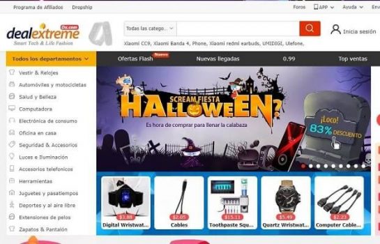 DealExtreme tienda online