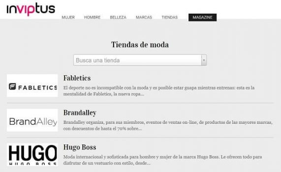 inVIPtus outlets online