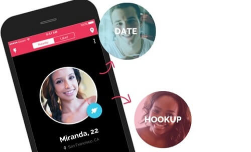 Down parecido a Tinder
