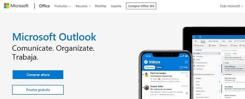 outloook alternativa a gmail