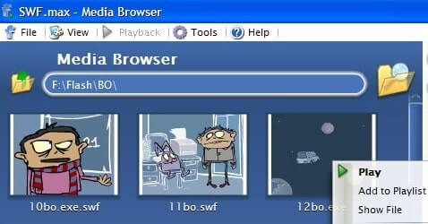 SWF.max Flash Player