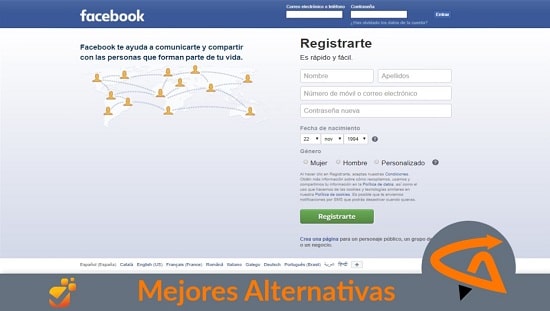 facebook alternativas