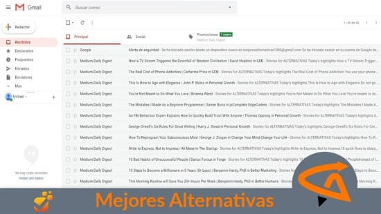 gmail alternativas