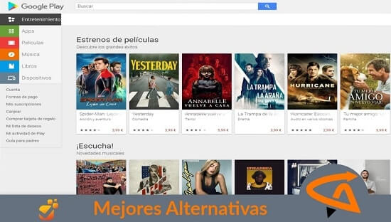 playstore alternativas