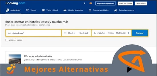 páginas similares a booking