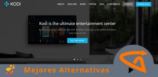 alternativas a kodi gratuitas