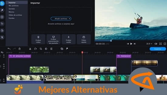 mejores alternativas a Movie Maker